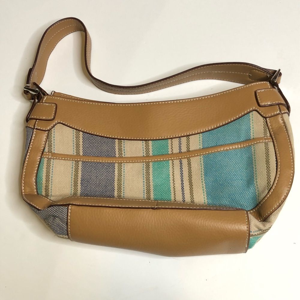 Etienne Aigner Purse Striped Shoulder Bag - Picture 2 of 8